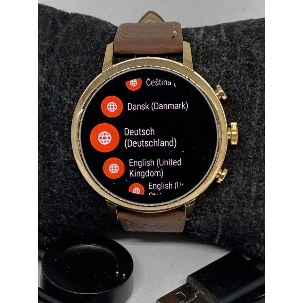 Fossil Gen 4 Authentic Digital Dial Smart Watch Custom Band FTW6018 LT283